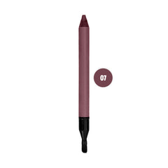 Crayon à lèvres mat waterproof avec pinceau plat pour estomper