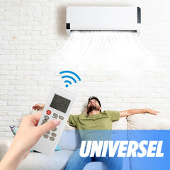 Télécommande universelle FOYU A/C LCD HD – Compatible avec tous les climatiseurs