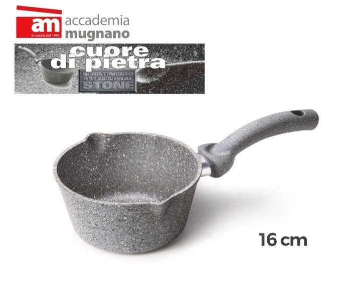 CPCNC16 - Casserole diam 16 cm effet pierre antiadherente - MINERAL STONE