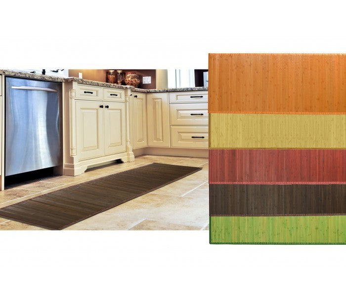 028519 Tapis Bamboo 180 x 55 cm / glisser Base - Home Decor