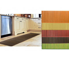 028519 Tapis Bamboo 180 x 55 cm / glisser Base - Home Decor
