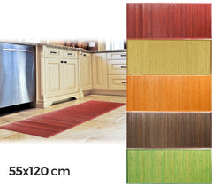 028496 Tapis Bamboo 120 x 55 cm / glisser Base - Home Decor