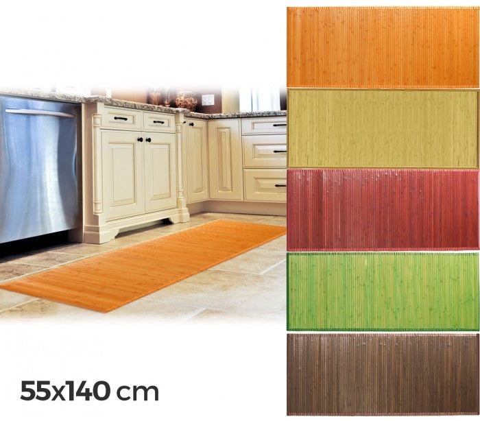 028502 - Tapis Bamboo 140 x 55 cm / glisser Base - Home Decor