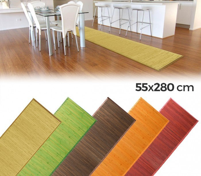028533- Tapis Bamboo 280 x 55 cm / glisser Base - Home Decor 