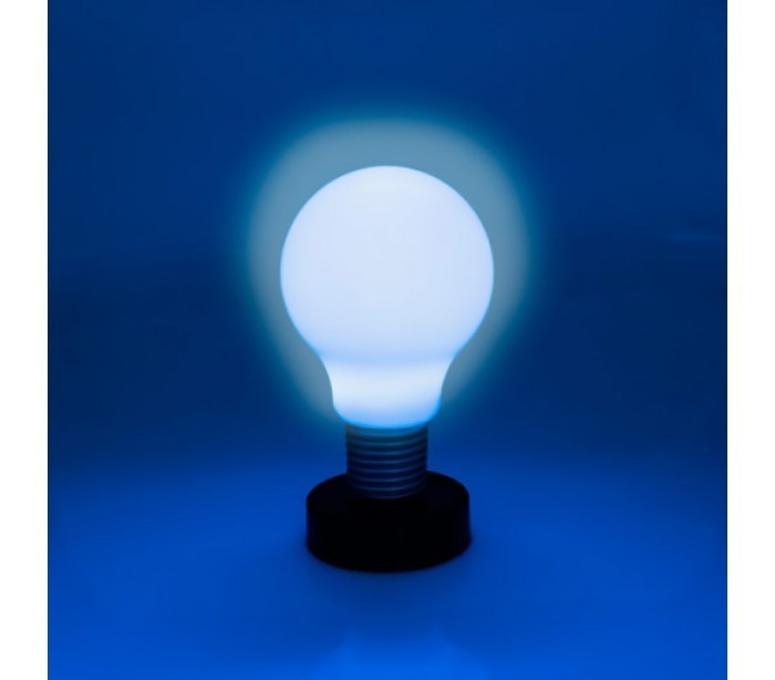 579627 lampe système de poussée LED en forme AMPOULE GEANTE 