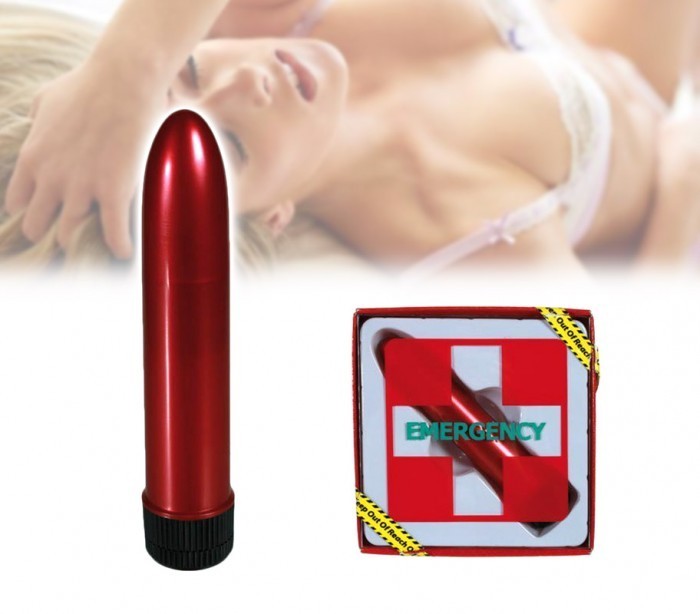 612689 - Vibrateur d'urgence à 2 vitesses (11,5 x 2,5 cm) 