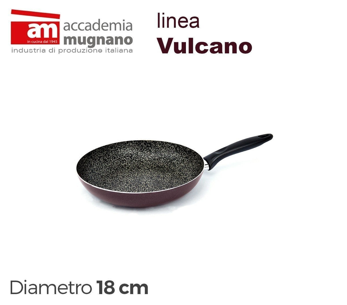 VUPDL18 - Poêle anti-adhésive - 18cm ligne Accademia Mugnano