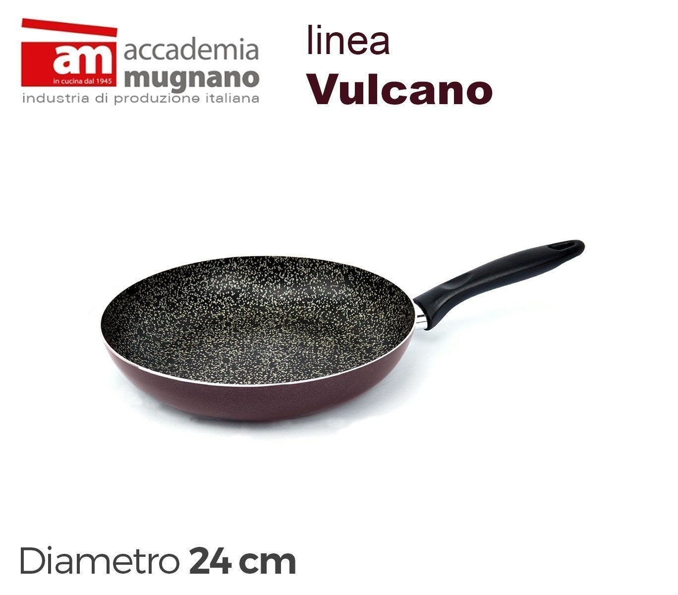 VUPDL24 - Poêle anti-adhésive - 24 cm ligne Accademia Mugnano