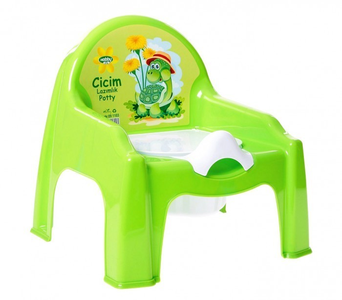 091103 - Pot en plastique enfants - en quatre couleurs