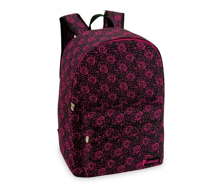 CR612RS - Sac à dos - mod.DARK ROSE avec détail frontal (43x33x13)