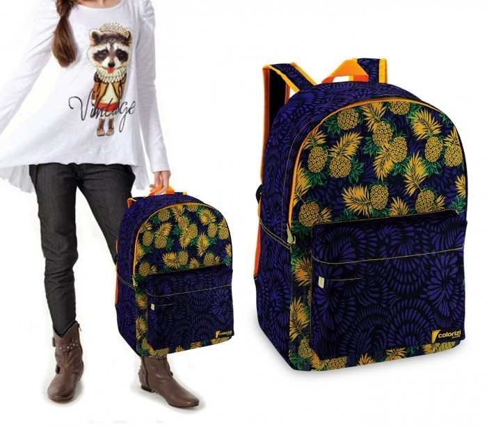 CR2612FU - Sac à dos - mod. FRUIT avec détail frontal (43x33x13)