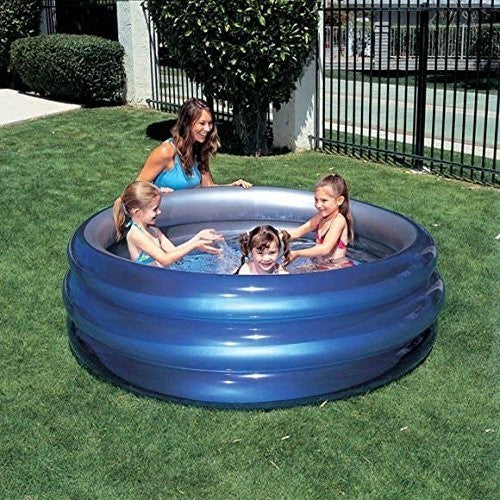 51042 Piscine gonflable 3 anneaux - Bestway - 170x53 cm revêtement réfléchissant