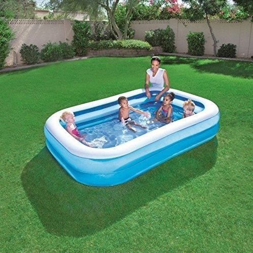 54006 -Piscine rectangulaire vinyle gonflable - Bestway - 262x175x51 cm