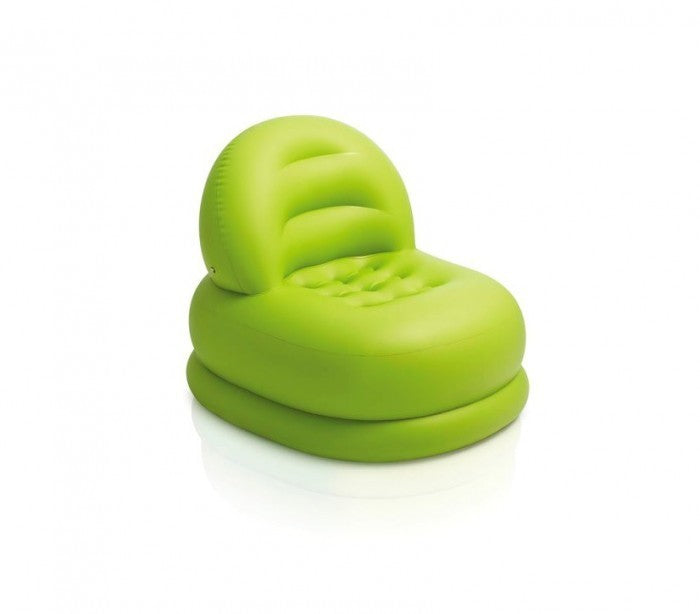 68592 - Fauteuil gonflable avec dossier en trois couleurs - INTEX