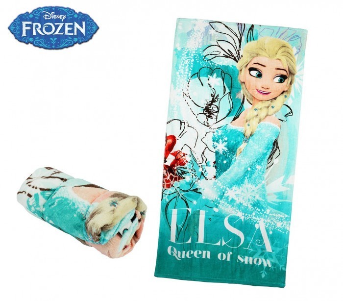 WD17015 - Sac de plage la Reine des Neiges comprenant (bouteille et serviette)
