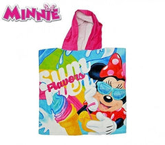 WD16951 - Peignoir en coton à capuche Minnie Mouse - 120x60 cm