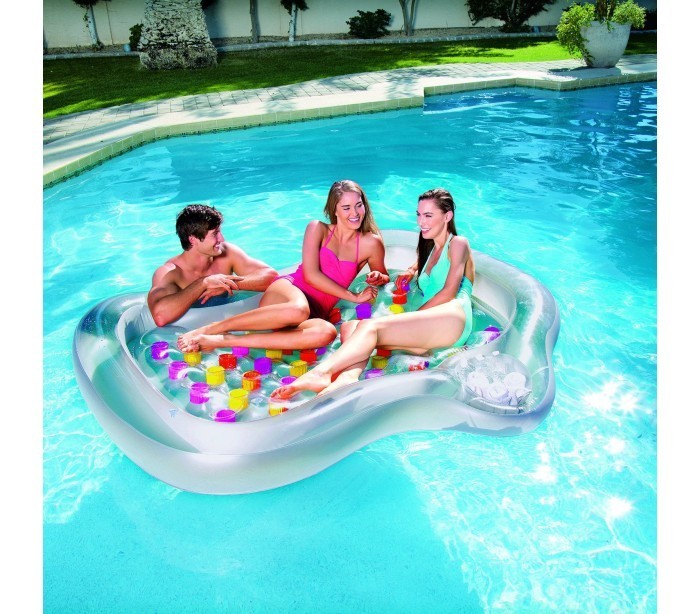 43045 - Matelas gonflable pour 2 personnes - Bestway -216 x 178 x 30 cm