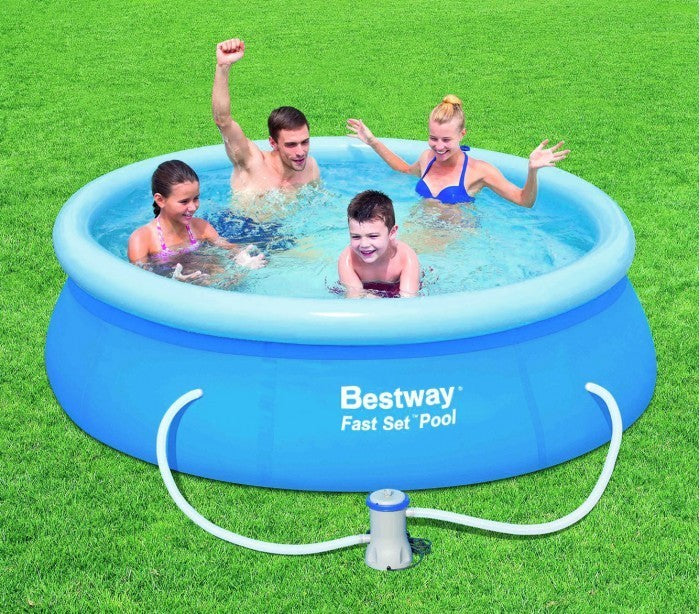 57268 - Piscine hors sol ronde Bestway 244 x 66 cm PVC