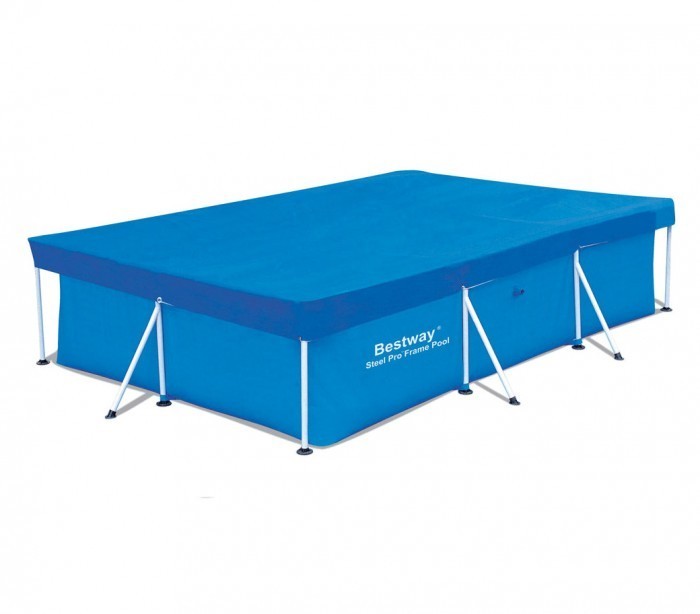 58106 couverture de piscine rectangulaire 304x205 cm PVC Bestway