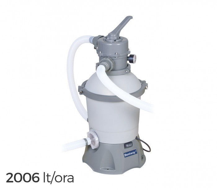 58397 - Pompe purifiante avec filtre à sable -traitement piscine - Bestway