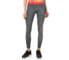  KZ151 - Leggings tissu technique aux chevilles - sport femme