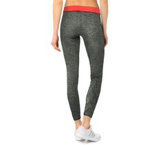  KZ151 - Leggings tissu technique aux chevilles - sport femme