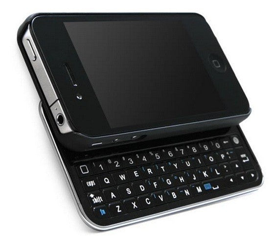 Clavier coulissant sans fil Bluetooth pour iPhone 4/4s