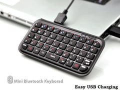 Mini clavier qwerty avec couvercle pour iphone (bluetooth wifi)