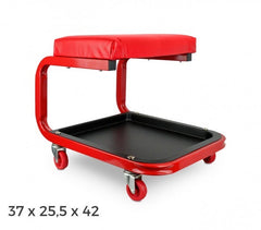 st3059 - tabouret a roulettes et tablette a outils pour atelier