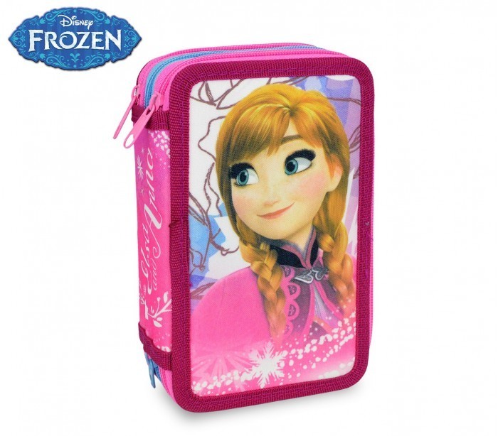 FR16109 Trousse à trois compartiments avec 43 pièces - LA REINE DES NEIGES