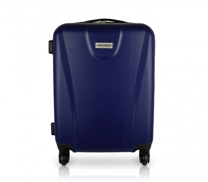 Valise rigide avec 4 roulettes et poignée réglable ABS - Pierre Cardin
