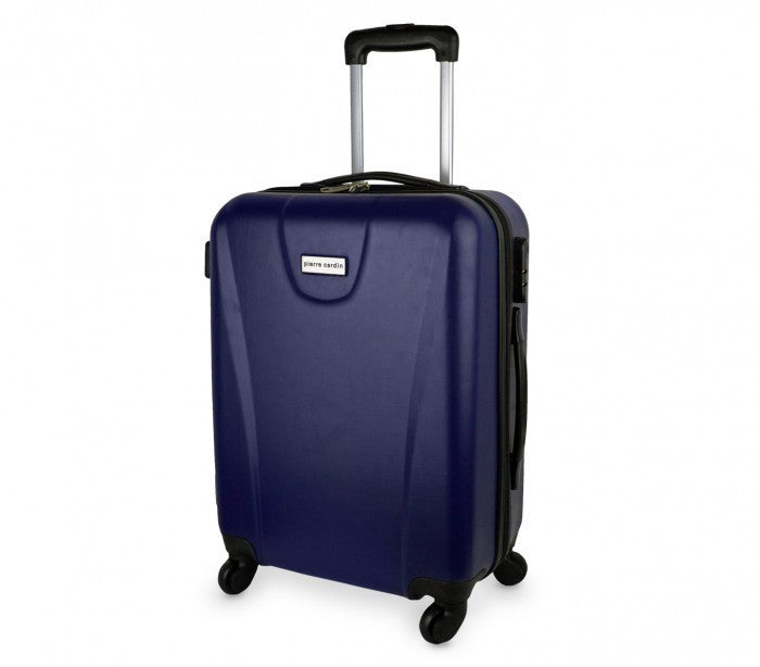 Valise rigide avec 4 roulettes et poignée réglable ABS - Pierre Cardin
