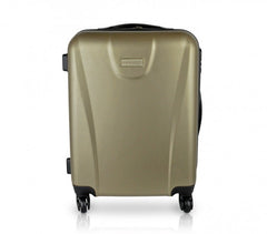 Valise rigide avec 4 roulettes et poignée réglable ABS - Pierre Cardin