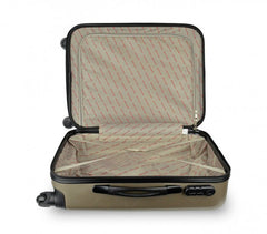 Valise rigide avec 4 roulettes et poignée réglable ABS - Pierre Cardin