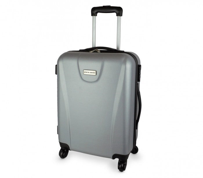 Valise rigide avec 4 roulettes et poignée réglable ABS - Pierre Cardin