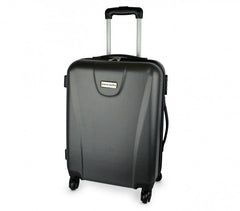 Valise rigide avec 4 roulettes et poignée réglable ABS - Pierre Cardin