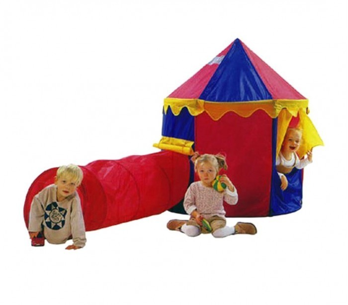 167830 Tente de campagne pour enfants avec tunnel 260x105x125 CM Ligne Cigioki
