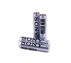 Pack de 32, 52, 76 ou 100 mini piles AAA SONY NEW ULTRA - R03 1.5V zinc charbon