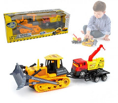 033743 - jouet - set de camion et pelleteuse de travaux de construction