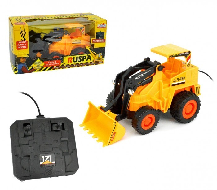 871239 jouet bulldozer telecommande avec mouvements de bras mecaniques realistes