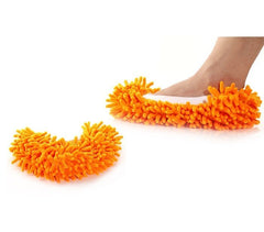 Paire de pantoufles 2 en 1 microfibres pour nettoyer jusqu'au 44