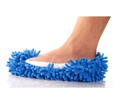 Paire de pantoufles 2 en 1 microfibres pour nettoyer jusqu'au 44