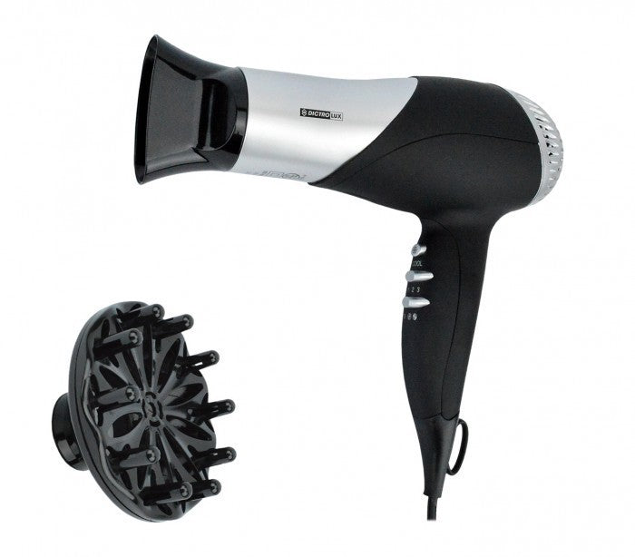 897701 - Sèche cheveux DICTROLUX 2000 watt avec embout diffuseur - 2 vitesses