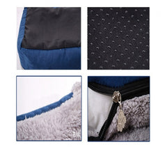 Couffin depliable double fonction panier pour chien doux 112x55x18