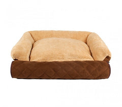 Couffin depliable double fonction panier pour chien doux 112x55x18