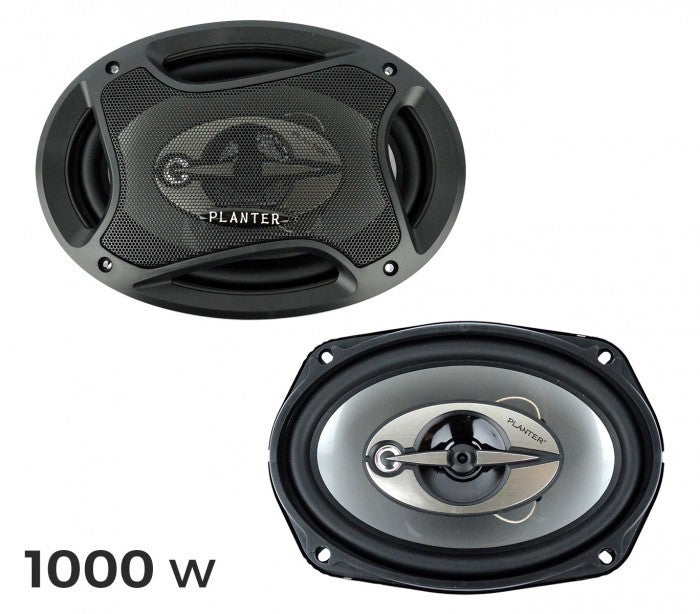 Paire de haut-parleurs 6x9 cm 1000W pour distribution de voiture