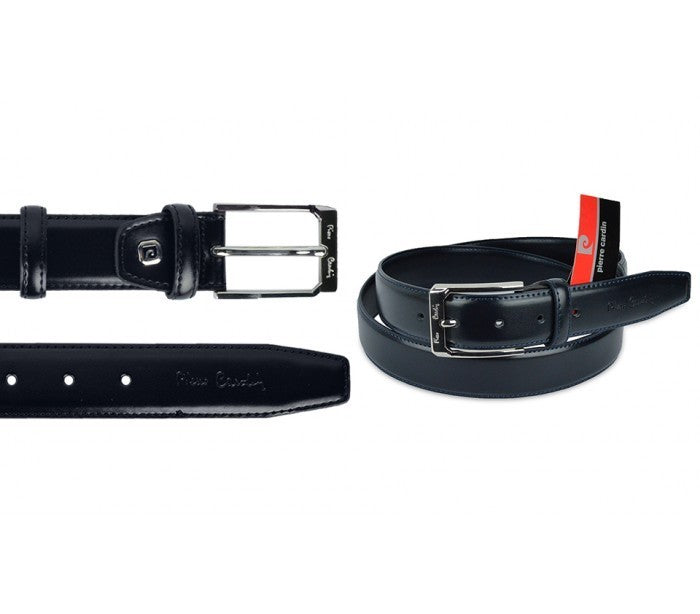 140203 - Ceinture en cuir réglable Pierre Cardin - homme