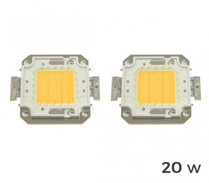 Pack de 2 plaques de LED de rechange 10-20-30-50 ou 100 watt