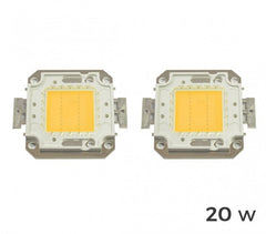  Lot de 4 plaques LED de remplacement pour projecteurs lumière FROID BLANC 6500k