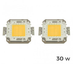  Lot de 4 plaques LED de remplacement pour projecteurs lumière FROID BLANC 6500k